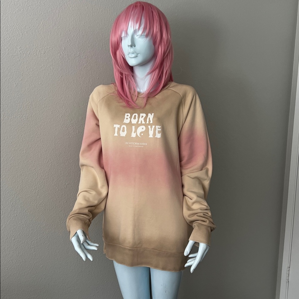 NEW Scotch & Soda BORN TO LOVE Sweatshirt XL